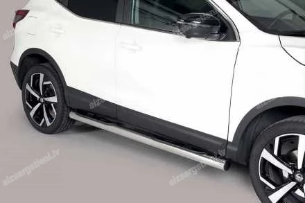 MISUTONIDA ROUND SIDE BARS WITH PLASTIC FOOTSTEPS
