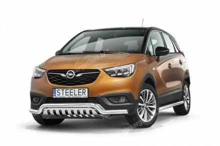 STEELER LOW BAR WITH AXLE-PLATE OPEL Crossland X