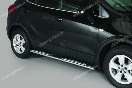 MISUTONIDA OVAL SIDE BARS WITH INTEGRATED PLASTIC FOOTSTEPS