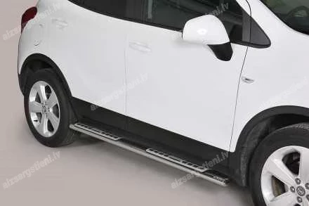 MISUTONIDA OVAL SIDE BARS WITH INTEGRATED PLASTIC FOOTSTEPS