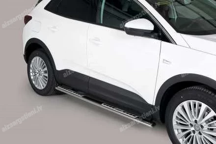 MISUTONIDA OVAL SIDE BARS WITH INTEGRATED PLASTIC FOOTSTEPS