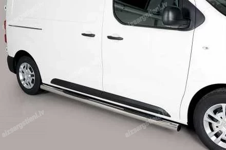 MISUTONIDA ROUND SIDE BARS WITH PLASTIC FOOTSTEPS (l1 WHEELBASE)