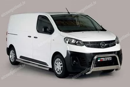 MISUTONIDA ROUND SIDE BARS WITH PLASTIC FOOTSTEPS OPEL Vivaro