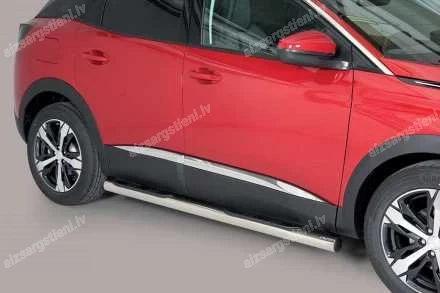 MISUTONIDA ROUND SIDE BARS WITH PLASTIC FOOTSTEPS