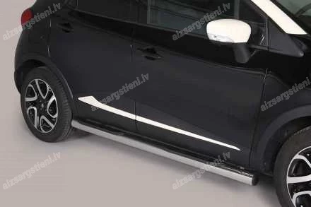 MISUTONIDA ROUND SIDE BARS WITH PLASTIC FOOTSTEPS RENAULT Captur