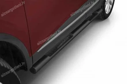 STEELER ROUND SIDE BARS WITH INTEGRATED FOOTSTEPS
