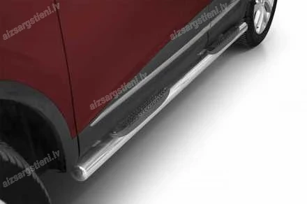 STEELER ROUND SIDE BARS WITH PLASTIC FOOTSTEPS RENAULT Kadjar
