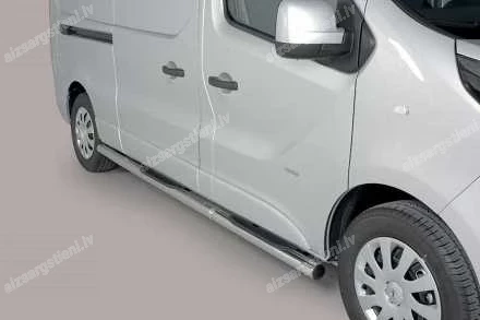 MISUTONIDA ROUND SIDE BARS WITH PLASTIC FOOTSTEPS