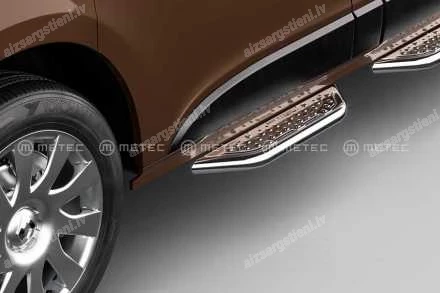 METEC FRONT DOOR SIDE BAR WITH PLATFORM