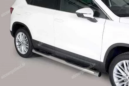 MISUTONIDA ROUND SIDE BARS WITH PLASTIC FOOTSTEPS