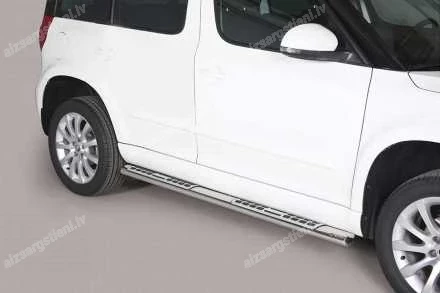 MISUTONIDA OVAL SIDE BARS WITH INTEGRATED PLASTIC FOOTSTEPS