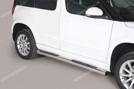 MISUTONIDA ROUND SIDE BARS WITH PLASTIC FOOTSTEPS