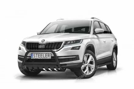 STEELER A BAR WITH CROSSBAR AND AXLE-PLATE SKODA Kodiaq