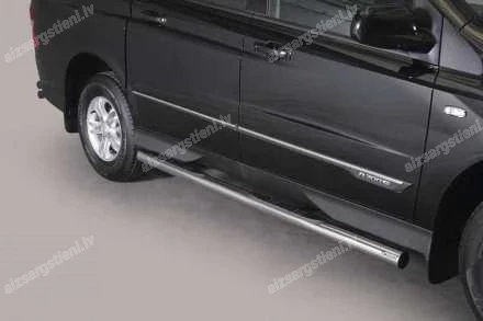 MISUTONIDA ROUND SIDE BARS WITH PLASTIC FOOTSTEPS