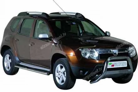 MISUTONIDA OVAL SIDE BARS WITH PLASTIC FOOTSTEPS DACIA Duster