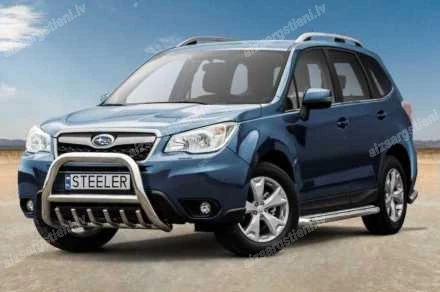 STEELER PRIEKŠĒJAIS A FORMAS AIZSARGSTIENIS AR ŠĶĒRSSTIENI UN AIZSARGRIBĀM SUBARU Forester