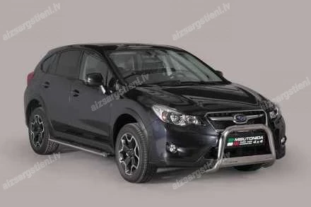 MISUTONIDA OVAL SIDE BARS WITH PLASTIC FOOTSTEPS SUBARU XV