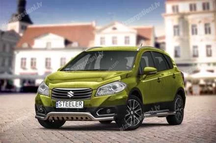 STEELER PRIEKŠĒJAIS ZEMAIS AIZSARGSTIENIS AR AIZSARGPLĀKSNI SUZUKI S-Cross