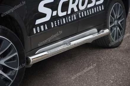STEELER ROUND SIDE BARS WITH INTEGRATED FOOTSTEPS