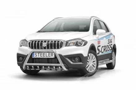 STEELER PRIEKŠĒJAIS A FORMAS AIZSARGSTIENIS AR ŠĶĒRSSTIENI UN AIZSARGRIBĀM