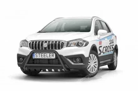 STEELER PRIEKŠĒJAIS A FORMAS AIZSARGSTIENIS AR ŠĶĒRSSTIENI UN AIZSARGPLĀKSNI