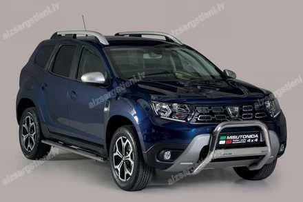 MISUTONIDA OVAL SIDE BARS WITH PLASTIC FOOTSTEPS DACIA Duster