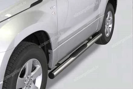 MISUTONIDA ROUND SIDE BARS WITH PLASTIC FOOTSTEPS
