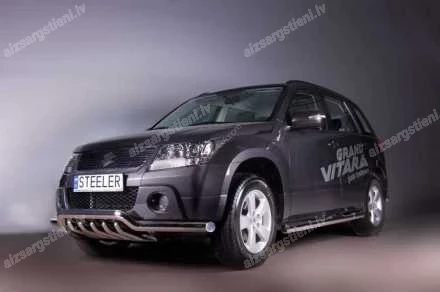 STEELER PRIEKŠĒJAIS ZEMAIS AIZSARGSTIENIS AR AIZSARGRIBĀM SUZUKI Grand Vitara
