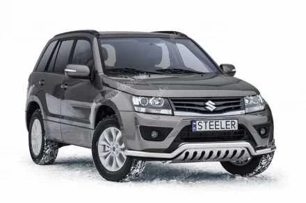 STEELER PRIEKŠĒJAIS ZEMAIS AIZSARGSTIENIS AR AIZSARGPLĀKSNI SUZUKI Grand Vitara