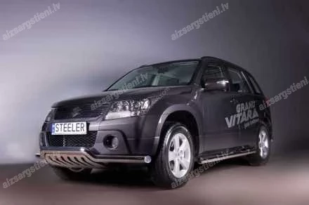 STEELER PRIEKŠĒJAIS ZEMAIS AIZSARGSTIENIS AR AIZSARGPLĀKSNI SUZUKI Grand Vitara