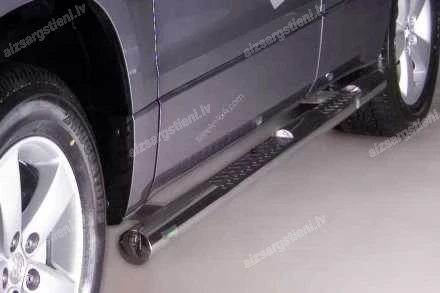STEELER ROUND SIDE BARS WITH INTEGRATED FOOTSTEPS