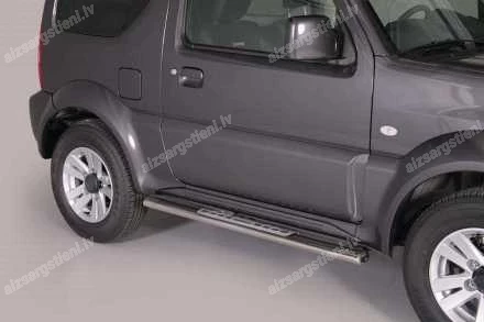 MISUTONIDA OVAL SIDE BARS WITH INTEGRATED PLASTIC FOOTSTEPS