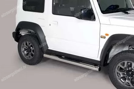 MISUTONIDA ROUND SIDE BARS WITH PLASTIC FOOTSTEPS SUZUKI Jimny