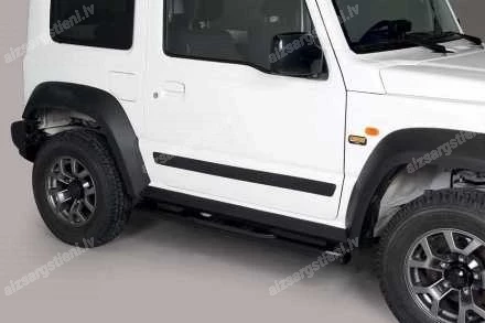 MISUTONIDA OVAL SIDE BARS WITH PLASTIC FOOTSTEPS SUZUKI Jimny