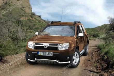 STEELER PRIEKŠĒJAIS ZEMAIS AIZSARGSTIENIS AR AIZSARGPLĀKSNI DACIA Duster