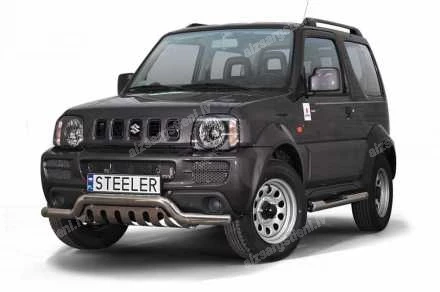 STEELER PRIEKŠĒJAIS ZEMAIS AIZSARGSTIENIS AR AIZSARGPLĀKSNI