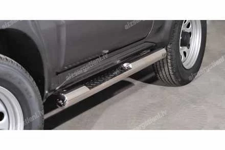 STEELER ROUND SIDE BARS WITH INTEGRATED FOOTSTEPS