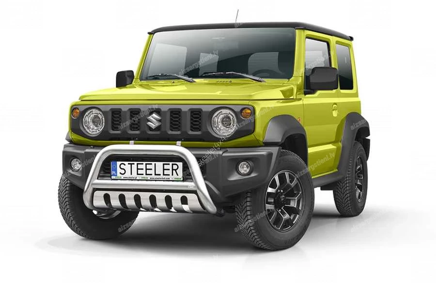 STEELER PRIEKŠĒJAIS A FORMAS AIZSARGSTIENIS AR ŠĶĒRSSTIENI UN AIZSARGPLĀKSNI SUZUKI Jimny