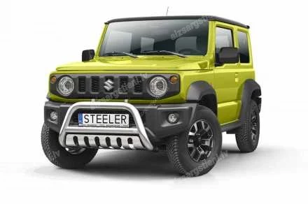  STEELER PRIEKŠĒJAIS A FORMAS AIZSARGSTIENIS AR ŠĶĒRSSTIENI UN AIZSARGPLĀKSNI SUZUKI Jimny
