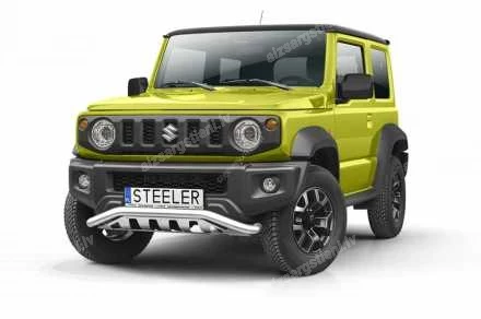 STEELER PRIEKŠĒJAIS ZEMAIS AIZSARGSTIENIS AR AIZSARGPLĀKSNI