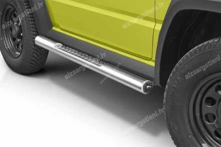 STEELER ROUND SIDE BARS WITH INTEGRATED FOOTSTEPS