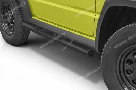 STEELER ROUND SIDE BARS WITH INTEGRATED FOOTSTEPS