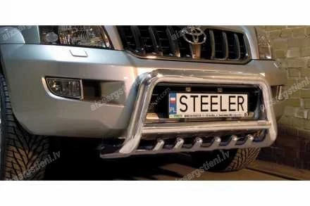STEELER PRIEKŠĒJAIS A FORMAS AIZSARGSTIENIS AR ŠĶĒRSSTIENI UN AIZSARGRIBĀM