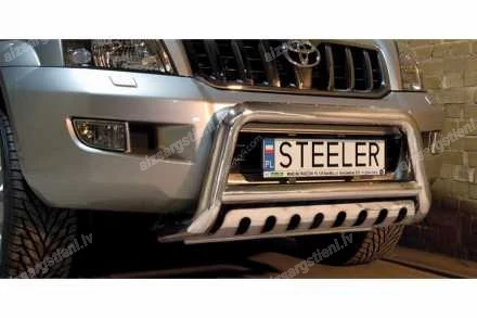 STEELER PRIEKŠĒJAIS A FORMAS AIZSARGSTIENIS AR ŠĶĒRSSTIENI UN AIZSARGPLĀKSNI