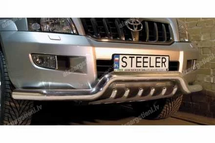 STEELER PRIEKŠĒJAIS ZEMAIS AIZSARGSTIENIS AR AIZSARGRIBĀM