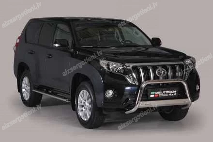 MISUTONIDA OVAL SIDE BARS WITH PLASTIC FOOTSTEPS TOYOTA Land Cruiser 150