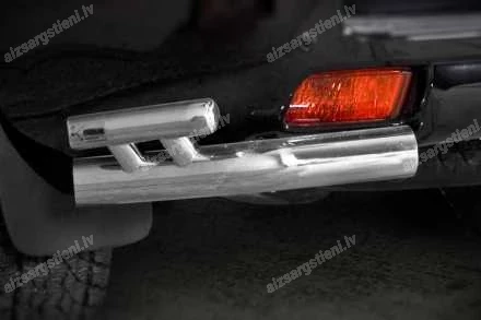 STEELER DOUBLE REAR BUMPER CORNERS GUARD