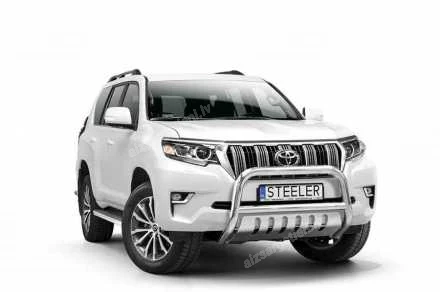 STEELER A BAR WITH CROSSBAR AND AXLE-PLATE TOYOTA Land Cruiser 150