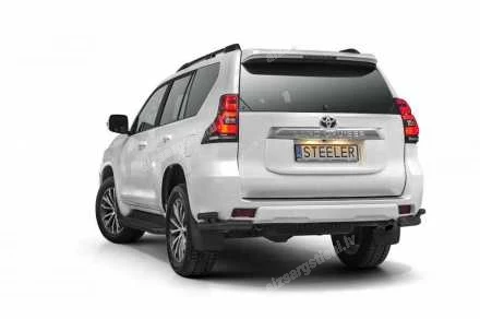 STEELER DOUBLE REAR BUMPER CORNERS GUARD