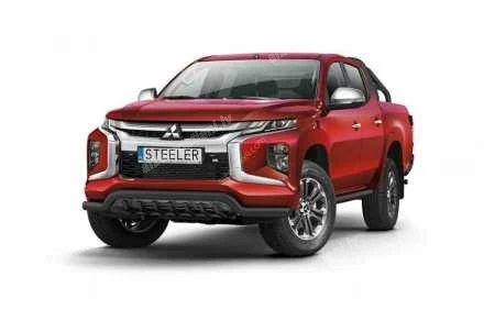 STEELER PRIEKŠĒJAIS ZEMAIS AIZSARGSTIENIS AR AIZSARGRIBĀM MITSUBISHI L200